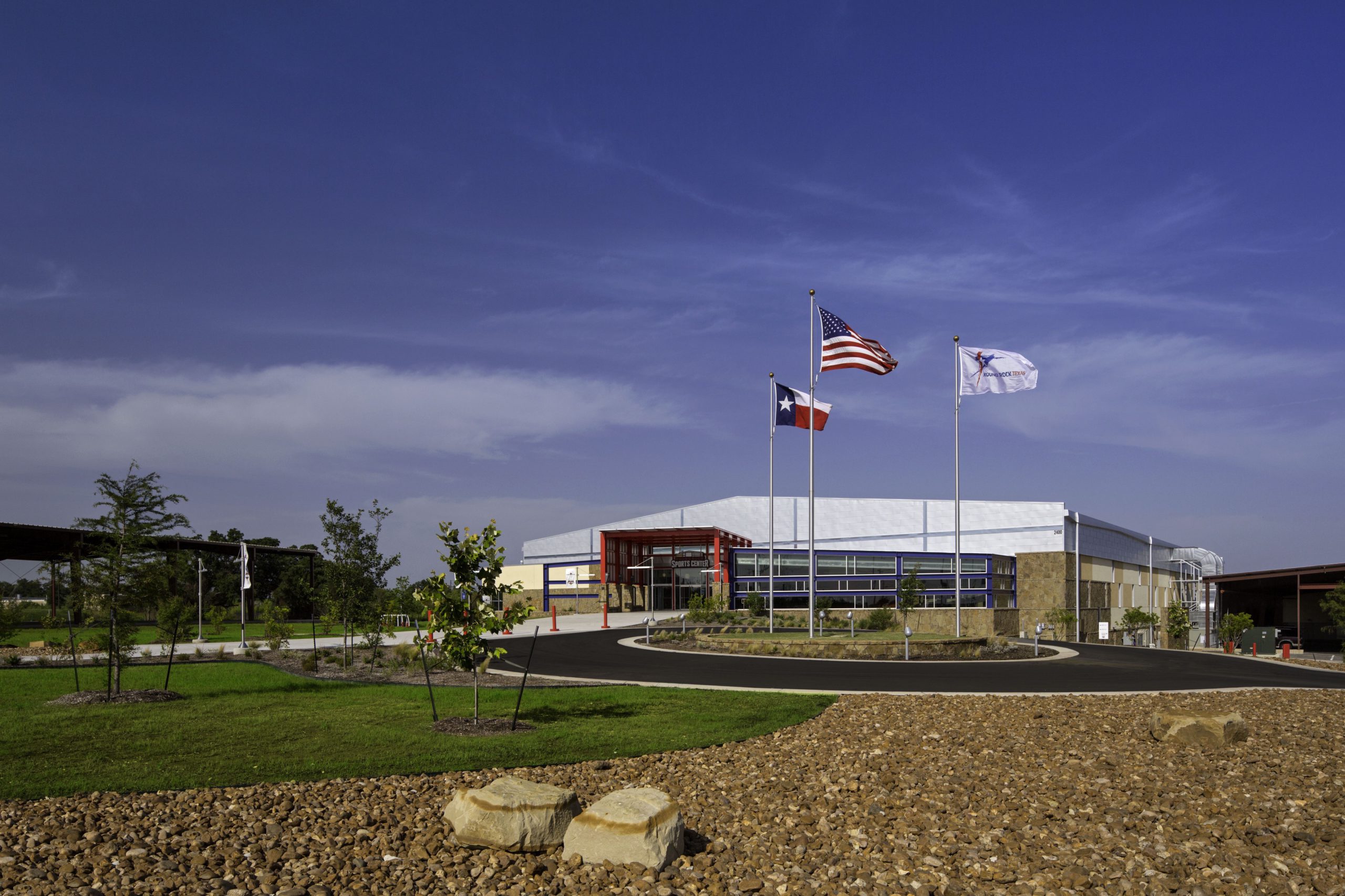 Round Rock Sports Center Front Entrance view