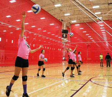 Double Block Volleyball Camp