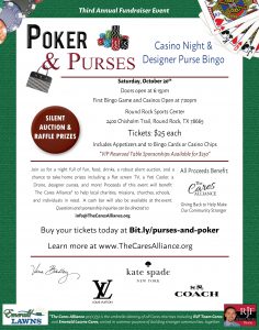 The Cares Alliance 2nd Annual Poker & Purses Fundraiser