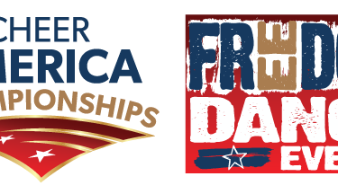 Cheer America and Freedom Dance Events logo