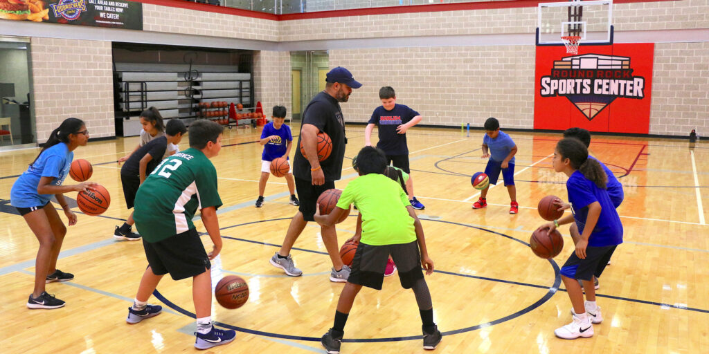 kids basketball training